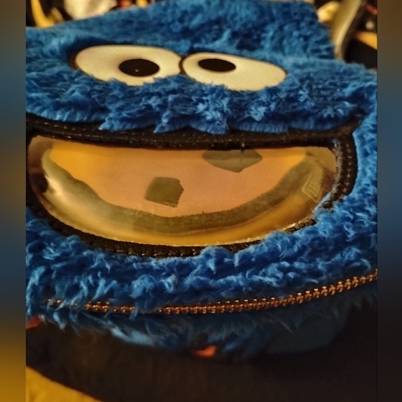 Cookie Monster Loungefly Mini Backpack - Picture 6 of 11